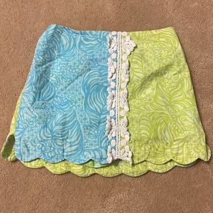 Lilly Pulitzer skort and skirt with built in shorts